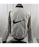 Nike Jacket Men’s Medium Vintage 90s Big Swoosh Black White Reversible Z... - €105,51 EUR