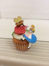 Disney Alice In Wonderland Cupcake Keychain. Sweet Theme. RARE - £17.58 GBP