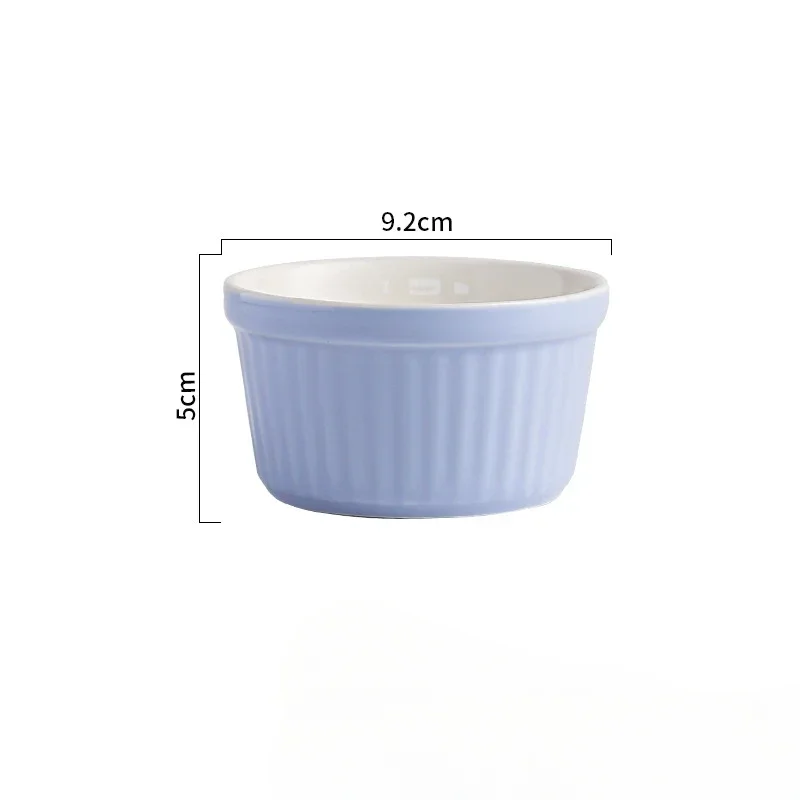 Ceramic Shufulei Baking Bowl High Temperature Resistant Diameter: 9cm PU... - $9.06 CAD