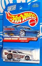 Hot Wheels 1998 Sugar Rush Series #742 Funny Car White HERSHEY&#39;S Ford Probe F/C - £5.50 GBP
