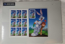 USA 1997 Pane of 10 Stamps #3138 Bugs Bunny 32c Imperforate Sealed Looney Tunes - £59.00 GBP