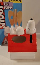 Vintage Peanuts Snoopy DOGHOUSE tool holder Benjamin &amp; Medwin - new in box ! - £31.33 GBP