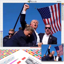 DIY 5D Trump Diamond Painting Kit with Stylus Pen, Wax Caddies, &amp; More C... - $22.82 CAD+