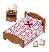 Epoch KA-512 Sylvanian Families Semi Double Bed Set Japan free ship - £13.91 GBP