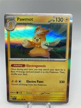 Pokemon Collectible Trading Card Pawmot Holo - $3.47