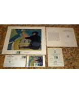Mary Cassatt &quot;Boating Party&quot; First Day Issue Stamps, Covers, Print, Program - $49.75