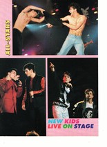 New Kids on the block Outsiders cast teen magazine pinup clipping shirtl... - $5.00