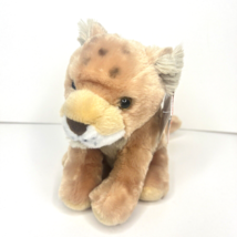 Wild Republic Baby Lion Cub Plush Stuffed Animal Realistic Bean Bag Feet 8&quot; - £9.28 GBP
