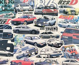 22pc JDM Classic Corolla AE86 Vinyl Stickers JDM drift Legend Sports Cars - £6.26 GBP