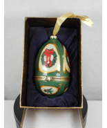 Vintage Mr Christmas Valerie Parr Hill Musical Egg Ornament Trinket Box ... - $489.97 MXN