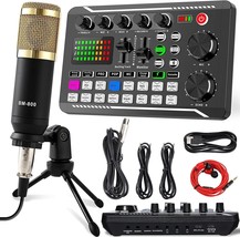 Bundle Of Podcasting Equipment, Including A Professional Audio Mixer, Tripod - £50.73 GBP