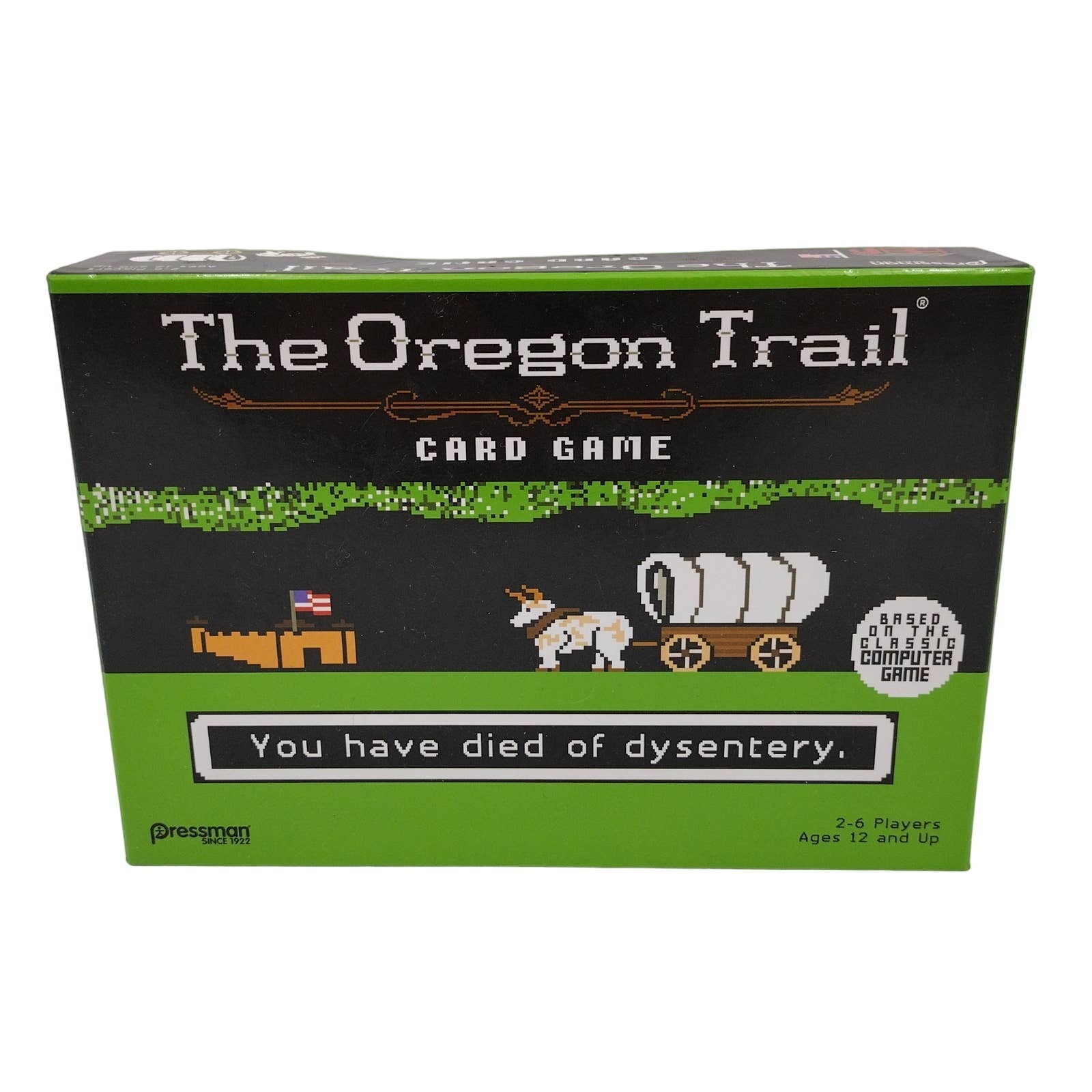 The Oregon Trail Card Game 2016 Pressman Complete You have died of dysentery - $9.89