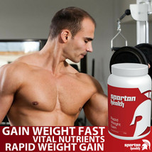 Spartan Health Weight Gain Powder Get Big Increase Size High Calorie - £32.47 GBP