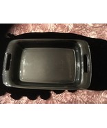 Vintage PYREX Clear Rectangle Glass  Saver 9”x13” C 233 U S A - $32.63