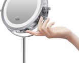 Gospire Led Makeup Mirror, Double Sided, 7&quot; Lighted Vanity, Dimmable Swi... - £34.51 GBP