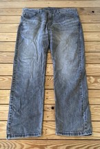 Levi’s Men’s 502 Straight Leg jeans size 36x32 Black B12 - $19.70