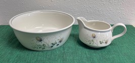 Royal Albert WILD BRIAR Gravy Boat &amp; Round Serving Bowl - £47.95 GBP