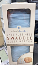 Miracle Blanket Blue Swaddle-NEW - £15.52 GBP