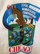 NOS 1996 Chicago Democratic National Convention DNC T Shirt Single Stitc... - $69.00
