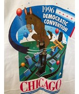 NOS 1996 Chicago Democratic National Convention DNC T Shirt Single Stitc... - £54.27 GBP