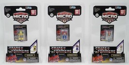 World&#39;s Smallest Transformers Micro Action Figure Set of 3 Super Impulse SEALED - £19.80 GBP