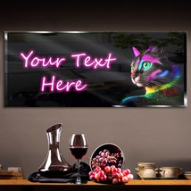 Personalized Violet Cat Neon Sign 600mm X 250mm - £98.72 GBP+