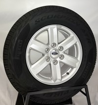 Ford F150 OEM 17&quot; Silver Wheels Pirelli ATR Tires Fits 2015-2025 TPMS LU... - $890.01