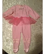 Size 12 mo Ballerina costume 2nd Step baby Girls pink one pc outfit  - £16.82 GBP