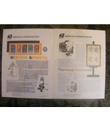 Winter Sports 9817 &amp; Norman Rockwell 9828 - $368.72 MXN