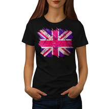 United Kingdom Heart Shirt Union Jack Women T-shirt - £10.24 GBP