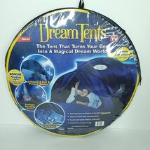 Dream Tent Space Adventure Kid&#39;s Twin Bunk Bed Indoor Pop-up Tent As See... - €25,49 EUR