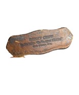 Antique Henry Chipp - The New Edison ‘The Phonograph With A Soul’ Pin Cu... - $271.46 MXN