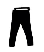 Lululemon Cropped Leggings Women Size 6 Black Perforated Pull on Athleti... - $17.82