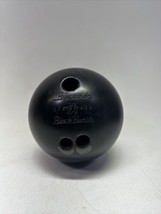 Vintage Brunswick Black Beauty Bowling Ball Black 15 Lbs 12 Oz ~1960s - $39.99