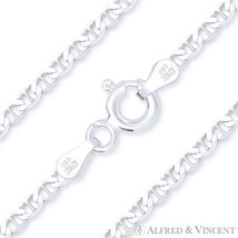 2.7mm Marina Mariner Link Solid .925 Italy Sterling Silver Italian Chain Anklet - £13.05 GBP+
