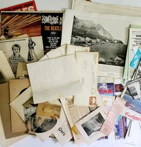 HUGE Bulk Ephemera Lot Of 150 Pcs Victorian Vintage Photos Maps Ads Movi... - $1,859.81 MXN