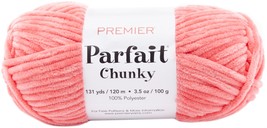 Premier Yarns Parfait Chunky Yarn-Coral - £10.20 GBP