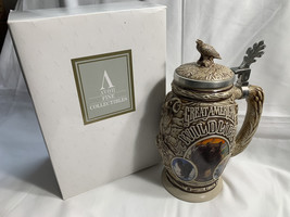Avon Collectibles 1995 TRIBUTE TO AMERICAN WILDLIFE STEIN Beer Stein w/Box - $184.23 MXN