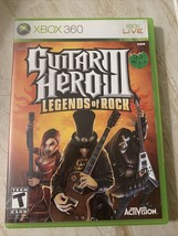 Guitar Hero III Legends Of Rock Xbox 360 Game Complete - £10.29 GBP