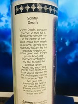 The Holy Death White Candle By Star Candle ~Saintly Death~ La Santisima Muerte - £6.20 GBP