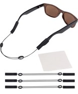 Adjustable Eyeglass Strap (3 Pack Shark Style) - No Tail Sunglass Strap ... - £11.79 GBP