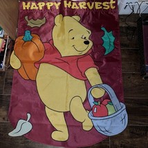 Disney Winnie The Pooh Happy Harvest Flag - $16.99