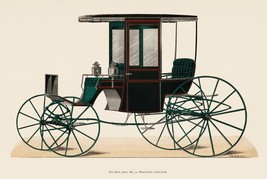 11562.Decor Poster.Room Wall.Home art design.Antique horse carriage The Hub - £12.66 GBP+