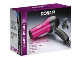 Conair Turbo Styler Ionic Hair Dryer1.0ea - £28.43 GBP
