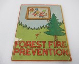 ABC&#39;s of Forest Fire Prevention Book 1950s Ottawa Canada Vtg Illustrated - £11.58 GBP