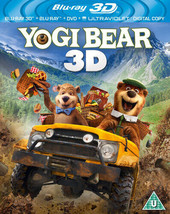 Yogi Bear Blu-ray (2012) Tom Cavanagh, Brevig (DIR) Cert U 3 Discs Pre-Owned Reg - £33.53 GBP