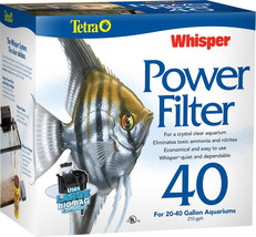 Tetra Whisper Power Filter for Aquariums 40 gallon Tetra Whisper Power Filter fo - £41.84 GBP