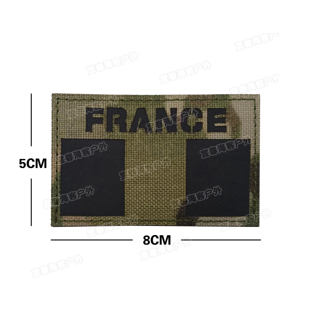 Sporting Multicam Flag Patches Chile France Spain America Brazil Canada Israel A - £23.89 GBP
