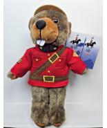 RCMP Canada Beaver Plush Royal Canadian Mounted Police Animal House Stuffie - $183.52 MXN