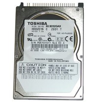 1PK 80GB EIDE Ata 4200RPM 2.5IN HDD Toshiba MK8032GAX - $39.19